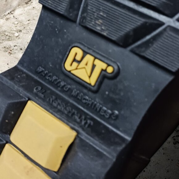 Caterpillar CAT  Brown Steel Toe Work Boots Mens  Size 8.5 Wide  CSA Approved - Picture 7 of 15